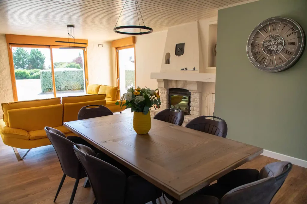 salon et salle à manger décoration d'intérieur