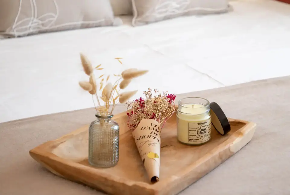 plateau illustrant le coaching déco