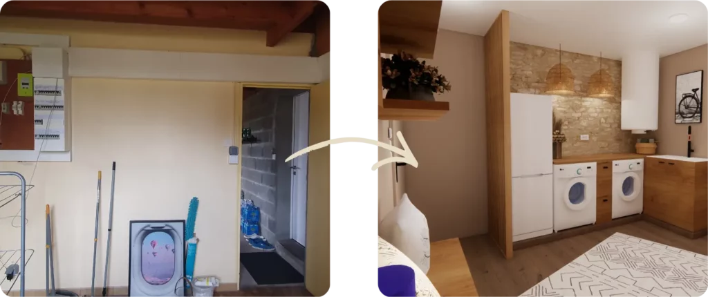 buanderie décoration intérieure loire atlantique