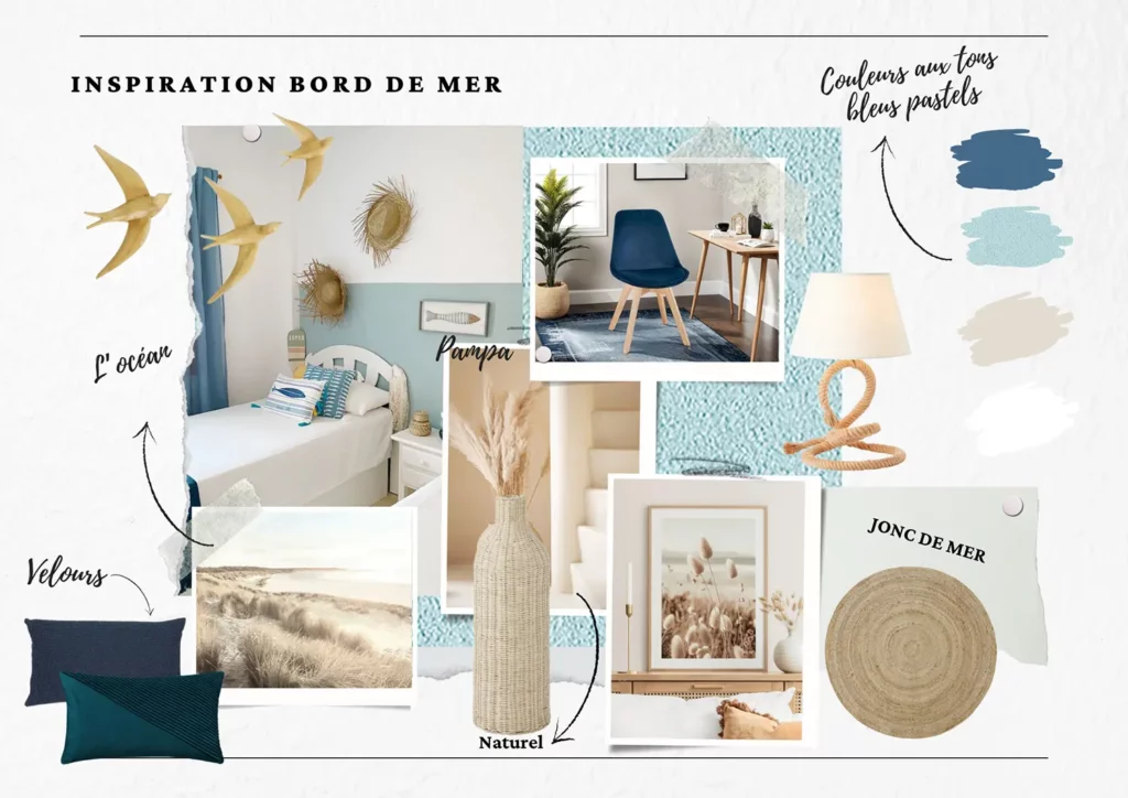 moodboard inspiration bord de mer